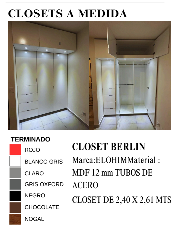Clóset Berlín