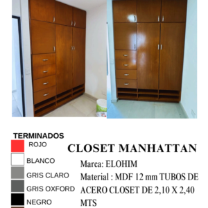 Clóset Manhattan